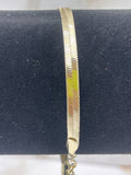 Kendra Scoot snake chain bracelet 14k Yellow Gold Plated Over Brass