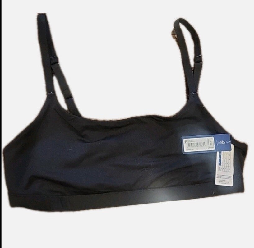 Gap GapBody Women's Super Stretch Scoop Bralette GPW01352 - True Black Small 