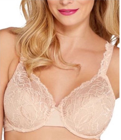 Bali Women's Lace Desire 2-Ply Underwire Comfort Bra Champagne Nude5 36C