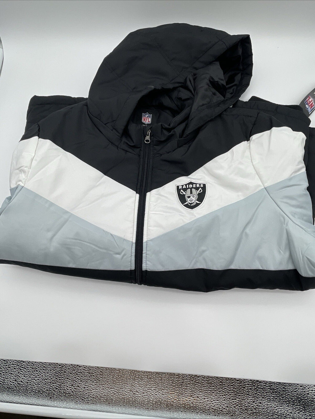 Officially Licensed NFL Women's Slap Shot Jacket by Glll XXL/XXG Oakland Riders