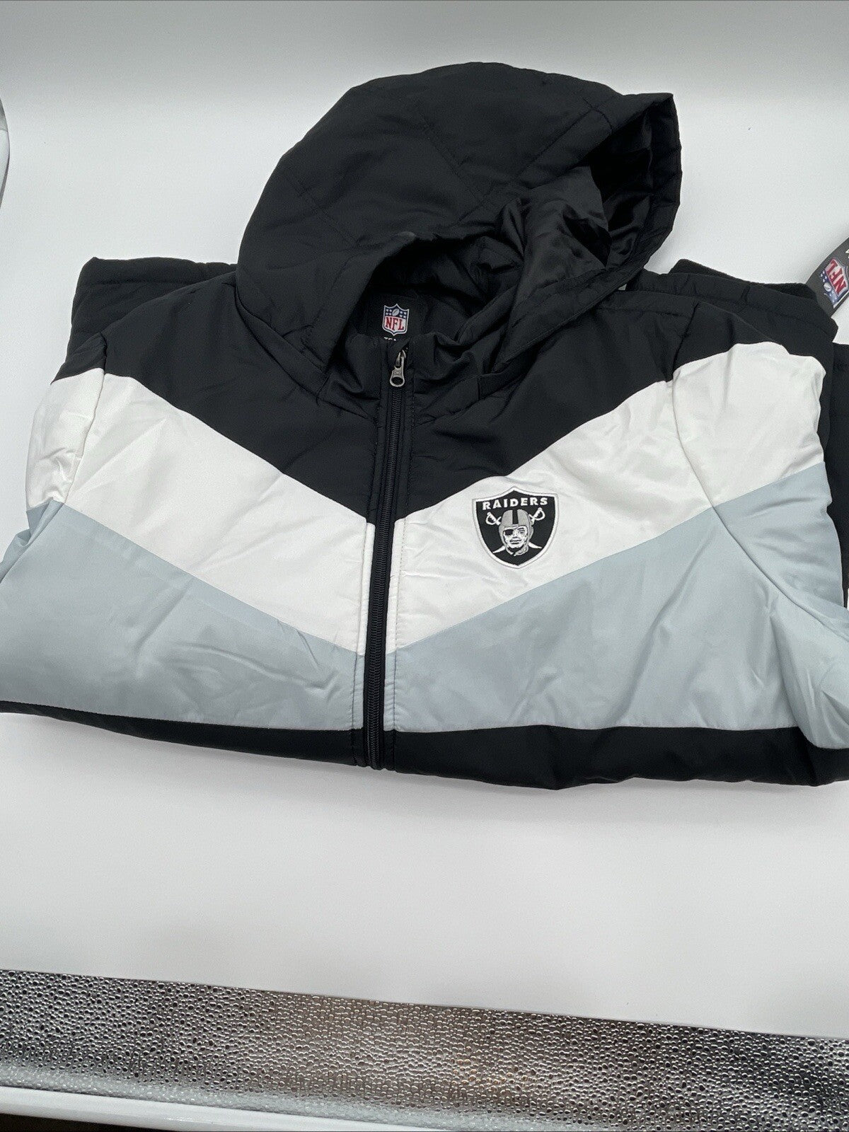 Officially Licensed NFL Women's Slap Shot Jacket by Glll XXL/XXG Oakland Riders