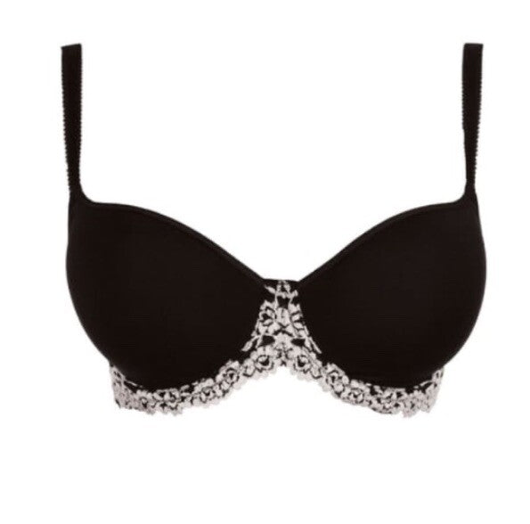 Wacoal Embrace Lace Contour Bra: Size 38D Color Black
