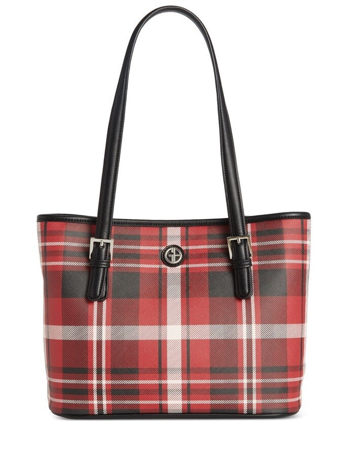 GIANI BERNINI Saffiano Plaid Tote