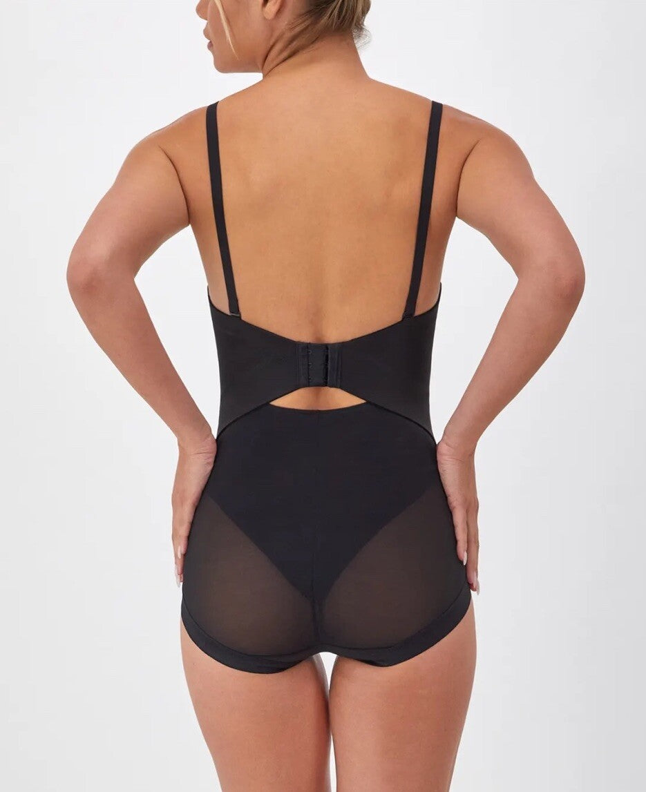 Ultra-Firm Convertible Body Shaper with Built-In Underwire Bra #FL1256