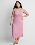 State of Day Women's Ribbed Modal Blend Tank Nightgown