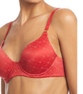 Lauren Ralph Lauren Comfort Collection Repeat-Logo T-shirt Bra Ruby Red 38C