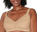 Playtex Women's 18 Hour® Bounce Control Convertible Wireless Bra 44DDD Taupe