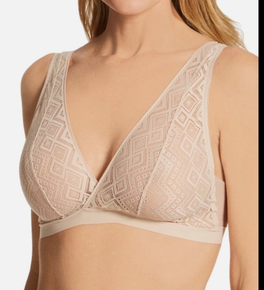 DKNY Pure Lace Bralette DK7596 Ivory M