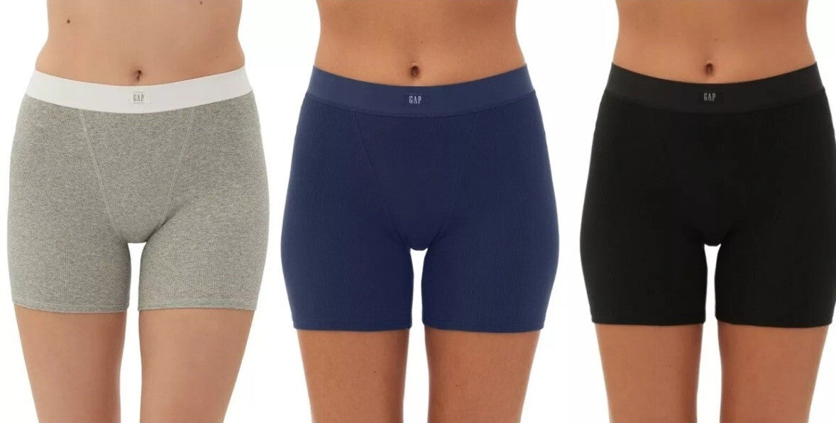 GAP GapBody Women's Logo Comfort High-Waist Shorts GPW01070 XS