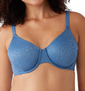 Wacoal 855345 Inside Job Underwire Bra 36G Blue