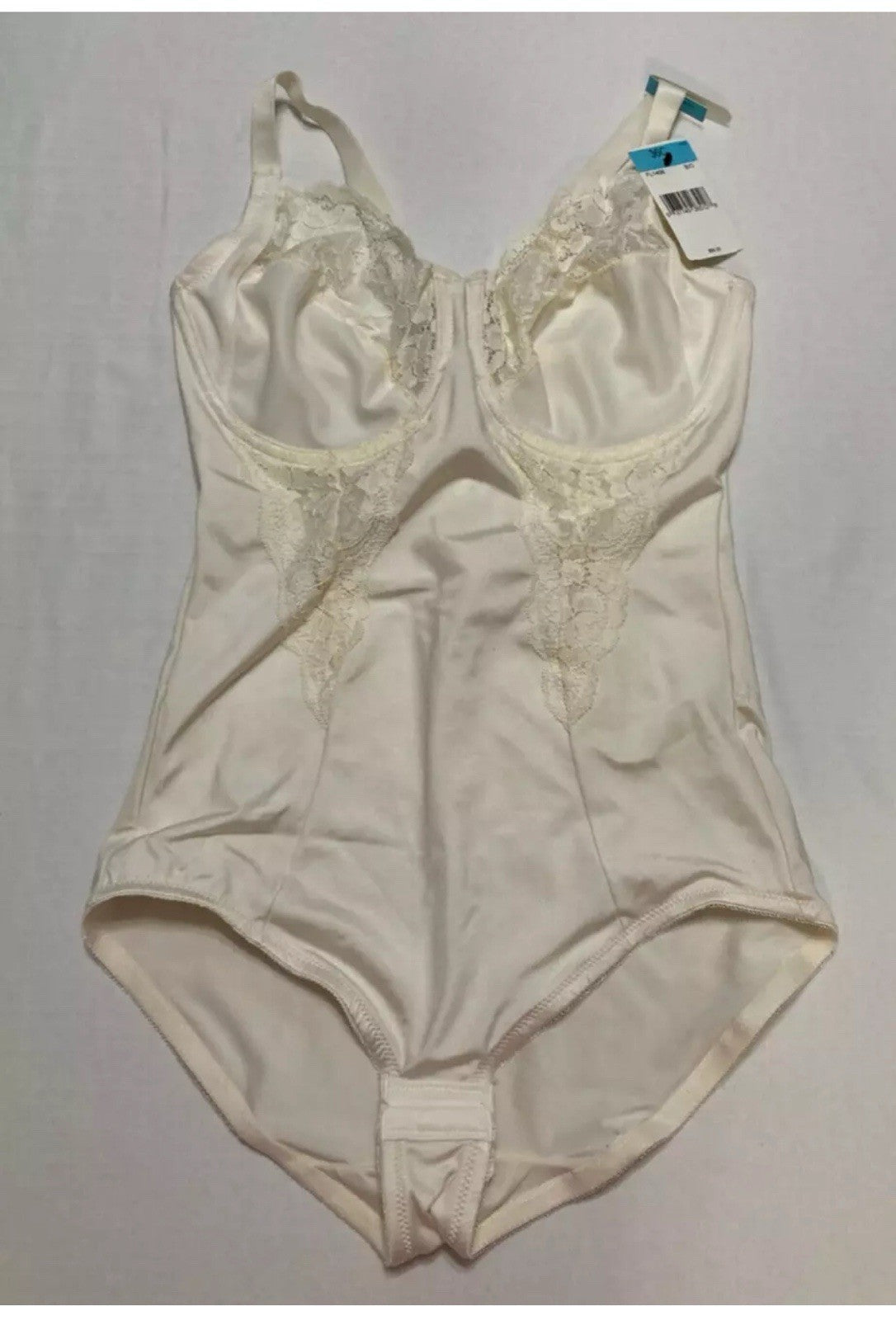 Maidenform With Built-in Bra shapewear bodysuits Buttercream 36C