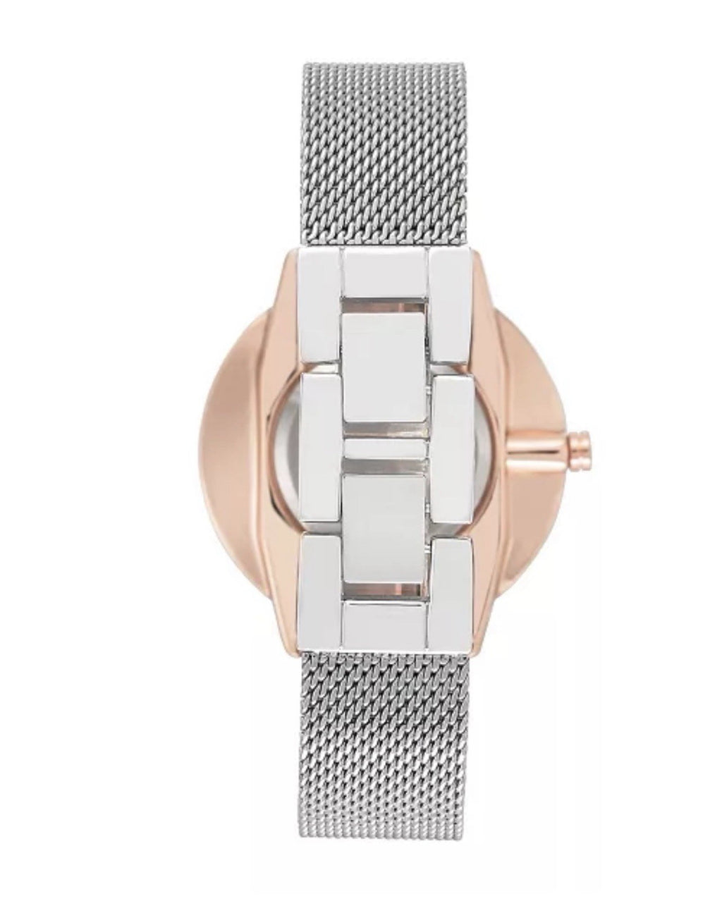 Nine WestWomen's Two-Tone Mesh Bracelet Watch 40mm