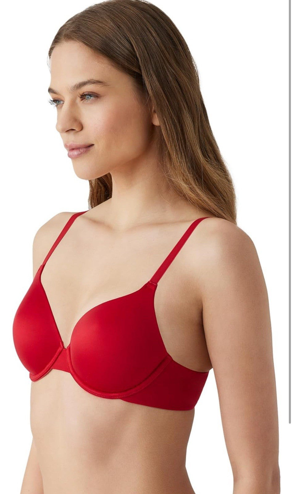 b.tempt'd by Wacoal Red Ultra Soft Underwire Bra Size 34 D