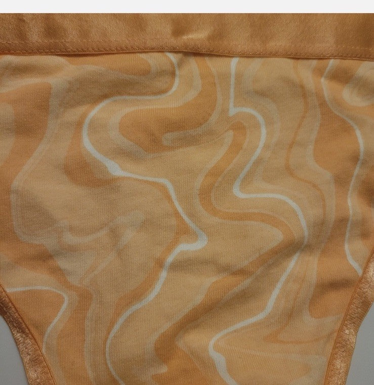 Jenni Women's Thong Jagged Lines Small 