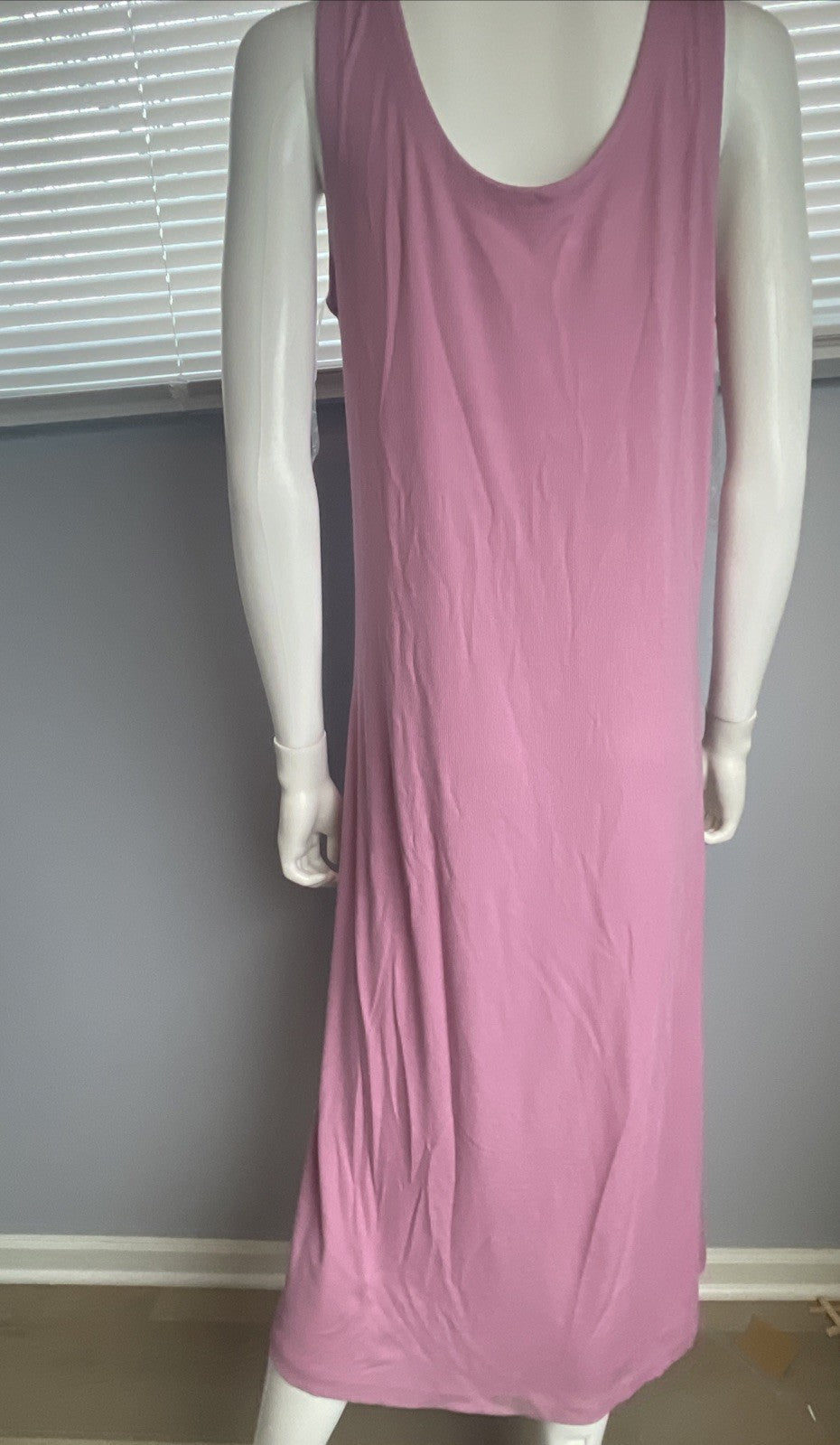 State of Day Women's Ribbed Modal Blend Tank Nightgown