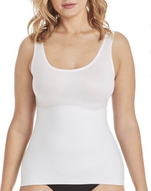 Maidenform Women's Light Tummy-Control Comfort Devotion Camisole White L