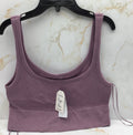 Hippie Rose Crop Top Style HF4K13938 Color Valerian Size XL
