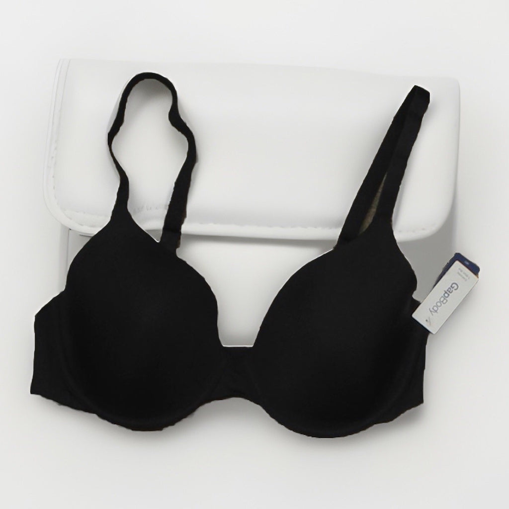 Gap GapBody Women's Everyday Essentials T-Shirt Bra True Black 36C