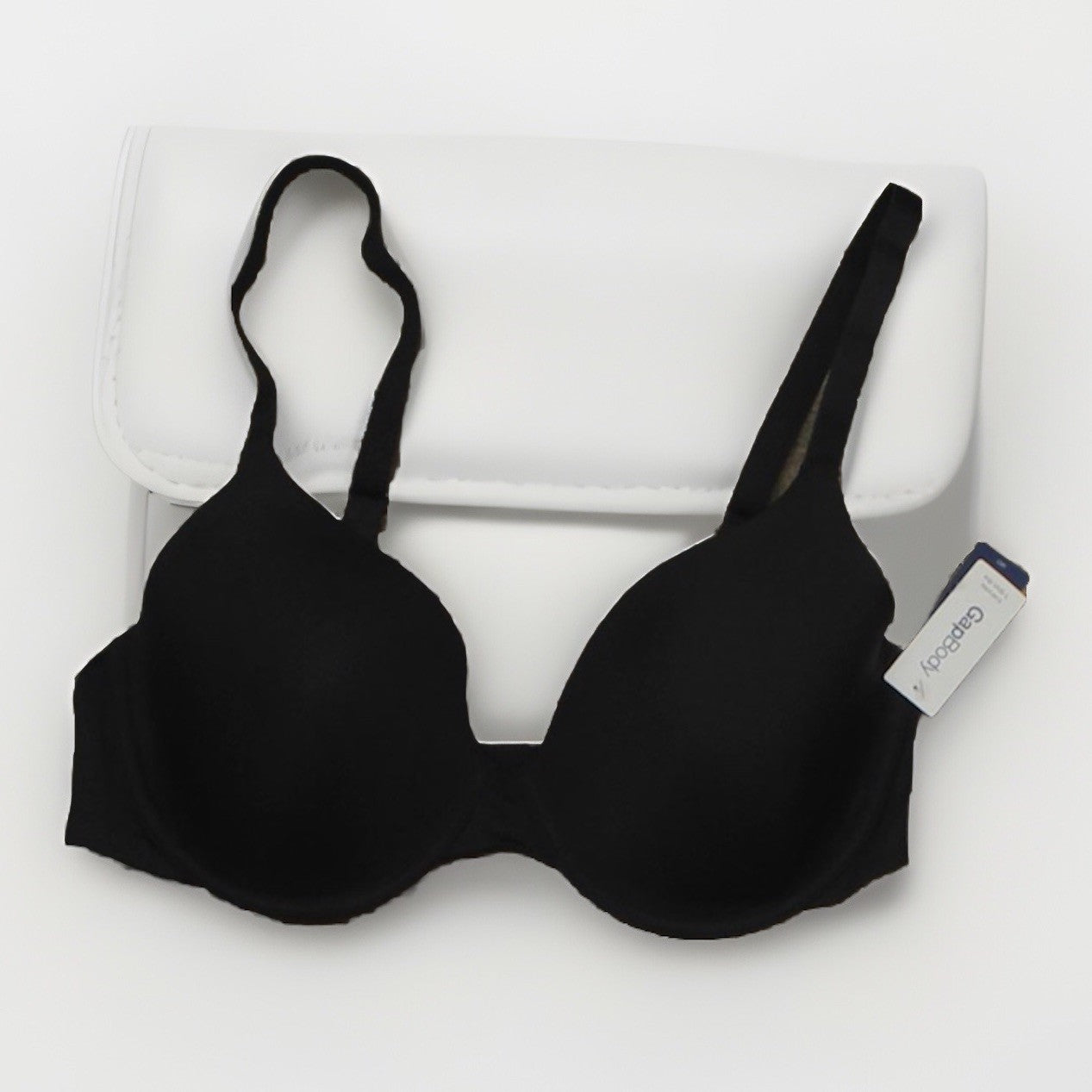 Gap GapBody Women's Everyday Essentials T-Shirt Bra True Black 36C