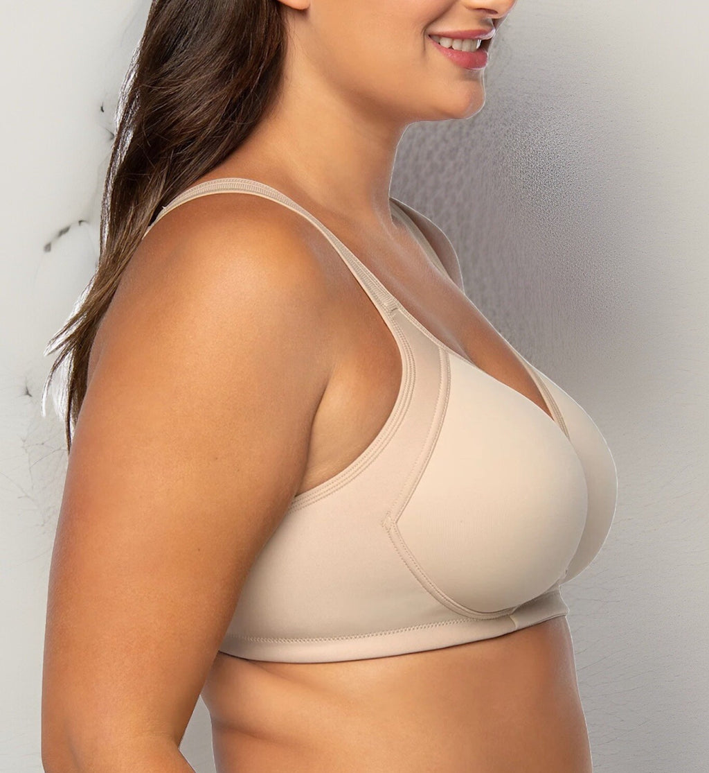 Vanity Fair Full-Figure Wireless Sports Bra 71500 - Damask Neutral (Nude 5) 38DD