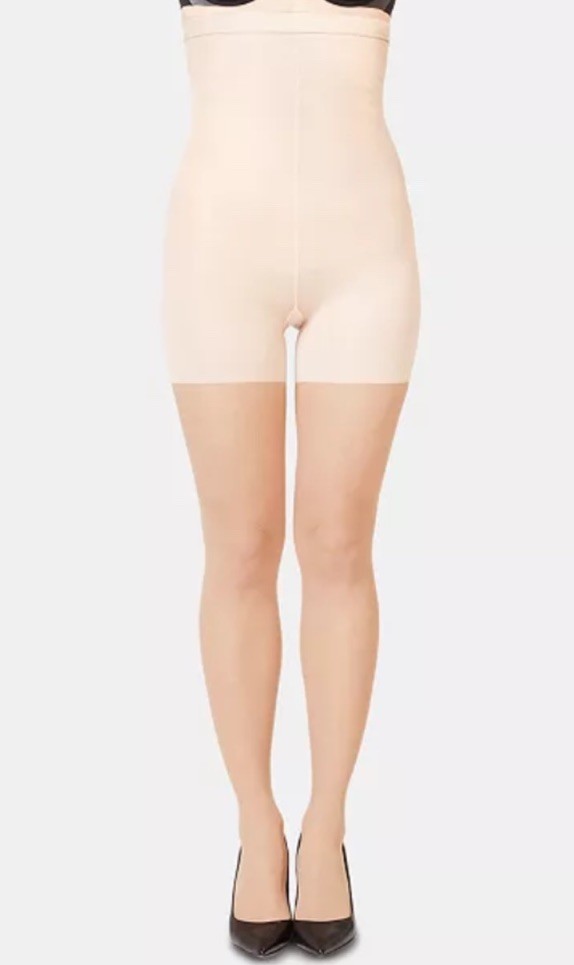 SPANX High-Waisted Mid-Thigh Sheers size G Shade S2