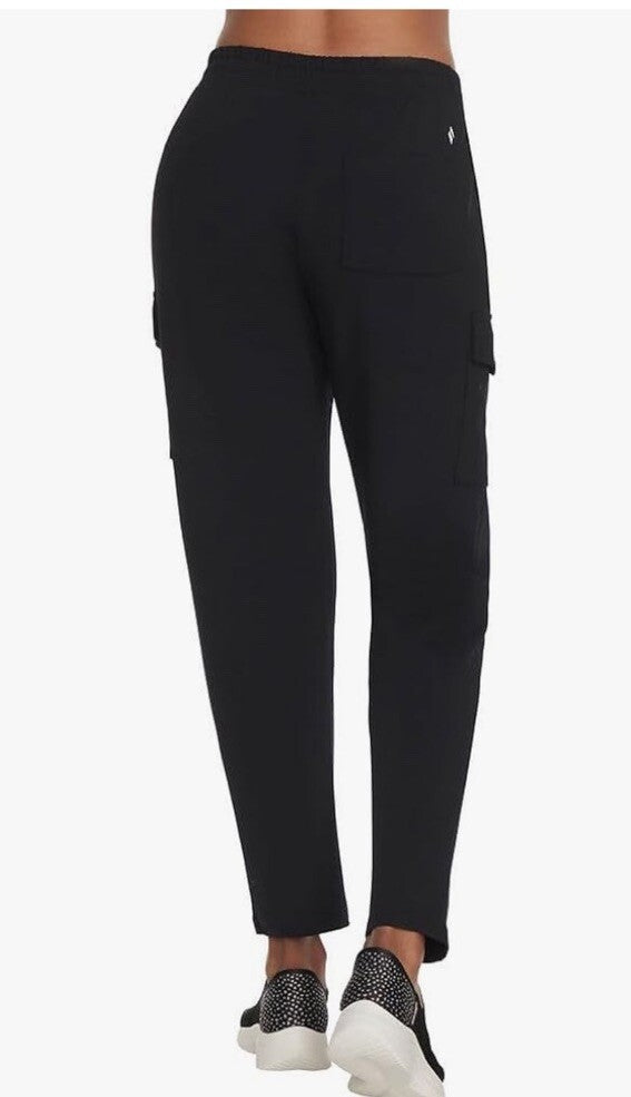 Skechers Women's Slip-ins Go Walk Cargo Pant Size M Black 