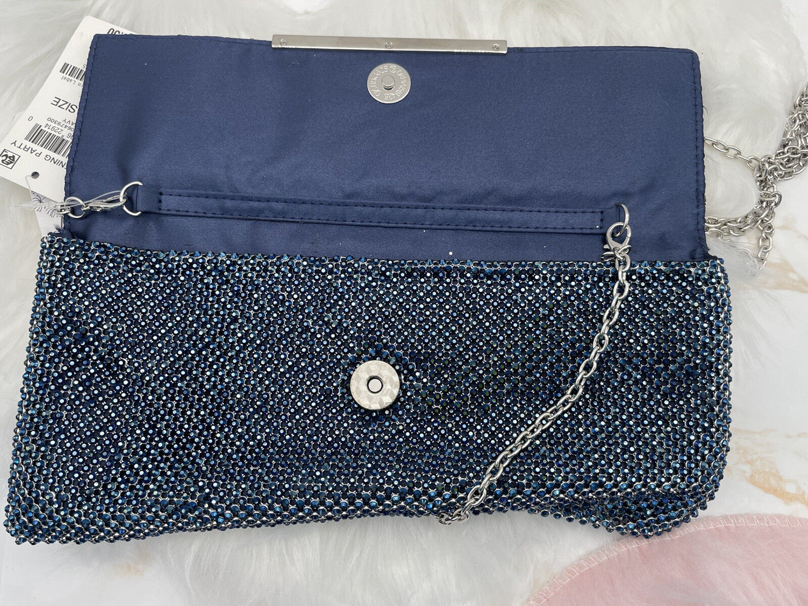 inc international concepts Evening Party Navy One Size Purse