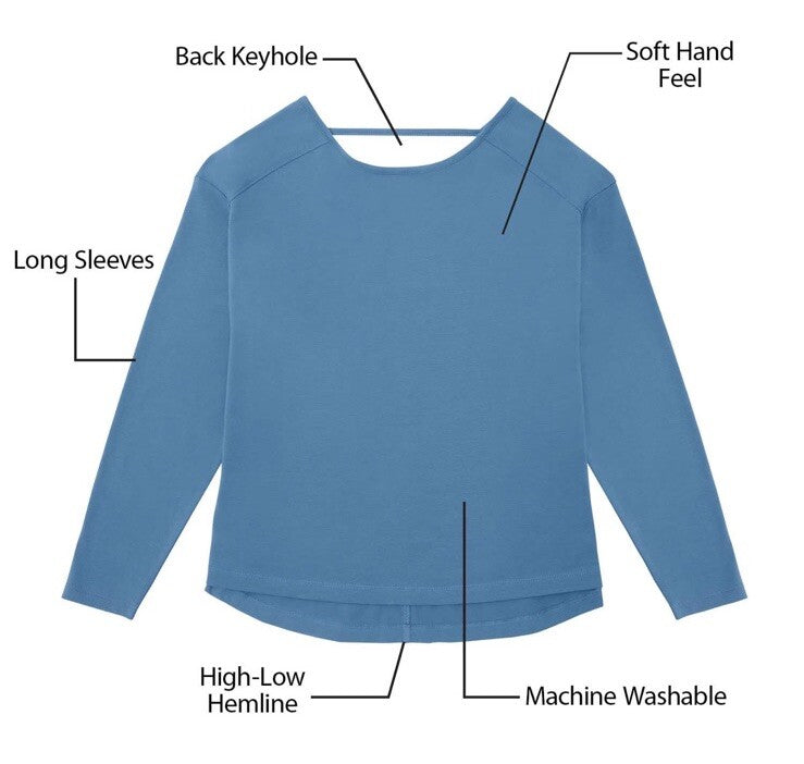 Members Mark Women’s Long Sleeve Active Tee Size S