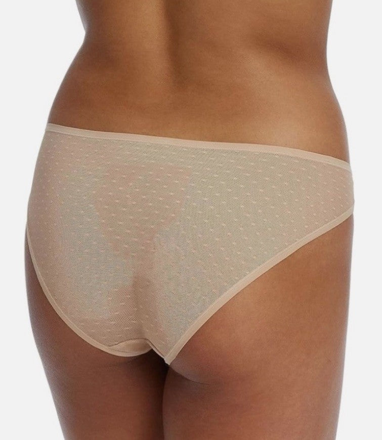 Skarlett Blue Women Dotty Lace Bikini Panty Cashmere Color Size M