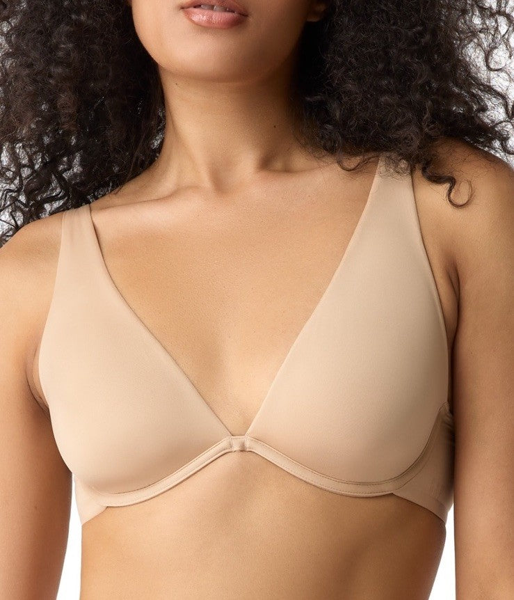 GAP Women's Everyday Essentials Full-Coverage Unlined 34DD Brush Beige 