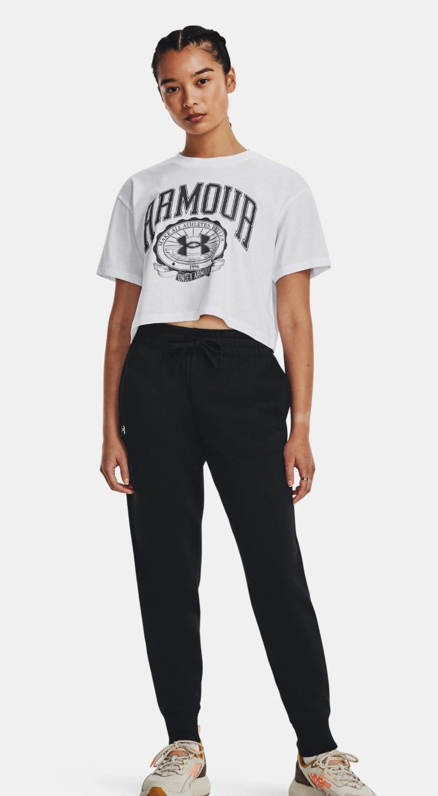 Under Armour Women's Rival Fleece Joggers Size M Black