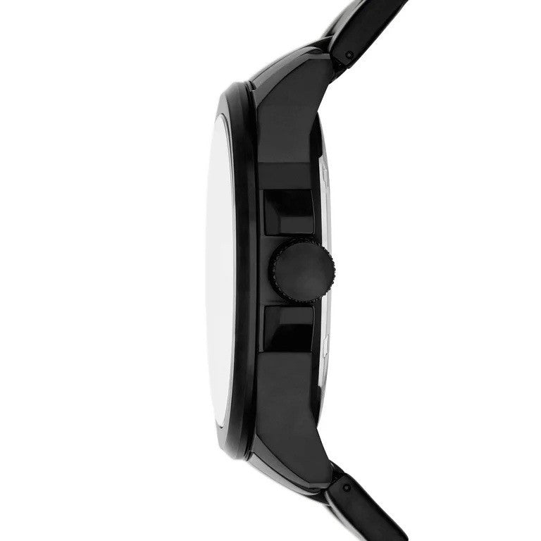 FossilMen's Bronson Black Stainless Steel Bracelet Watch, 40mm Model FS5940