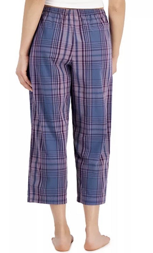 Charter Club Women's Woven Cotton Capri Pajama Pants  XS