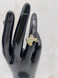  Charter Club Cubic Zirconia Gold Plated Ring Size 5