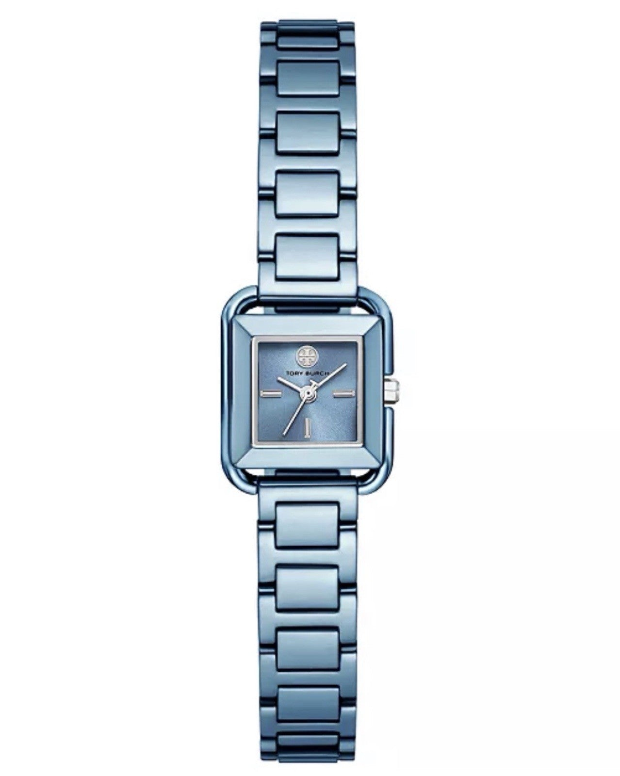 Tory BurchWomen's The Kira Square Multicolor Stainless Steel Bracelet Watch