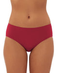 GAP GapBody Women's Everyday Essentials Laser Bonded Hipster Underwear Red M