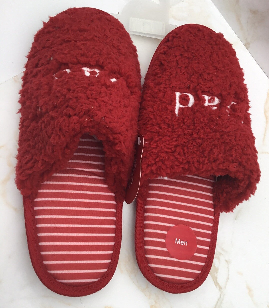 Family Pajamas Matching Holiday Slippers Collection Dad 12-13