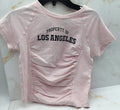 Just Poly Ballet Pink T-shirt Medium Property Of Los Angeles 