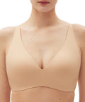 Gap GapBody Women's Everyday Essentials Wireless Bra-Brush Beige 36D
