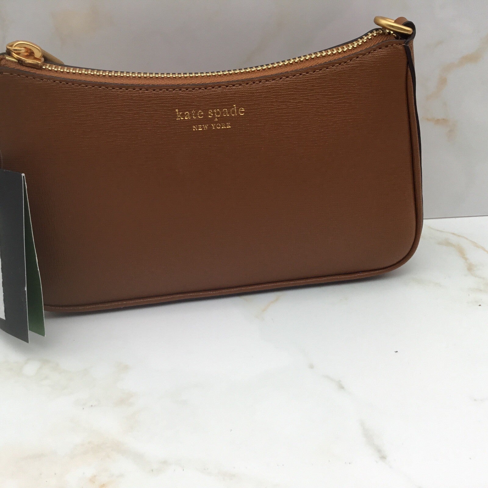 Kate Spade New York Cross Bag No Straps Tan Small 