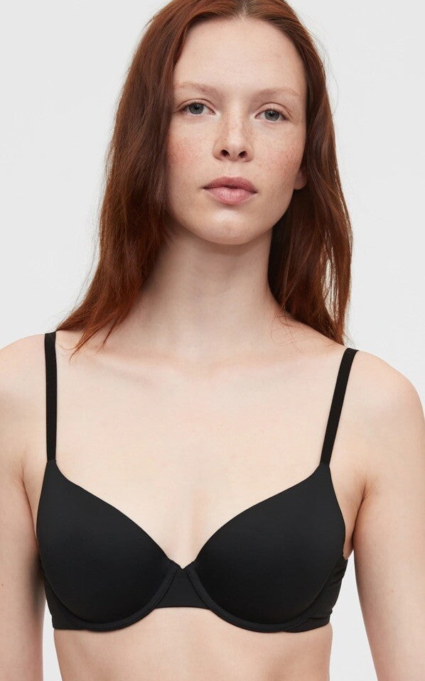 GapBody Everyday T-shirt Bra 36D Black 