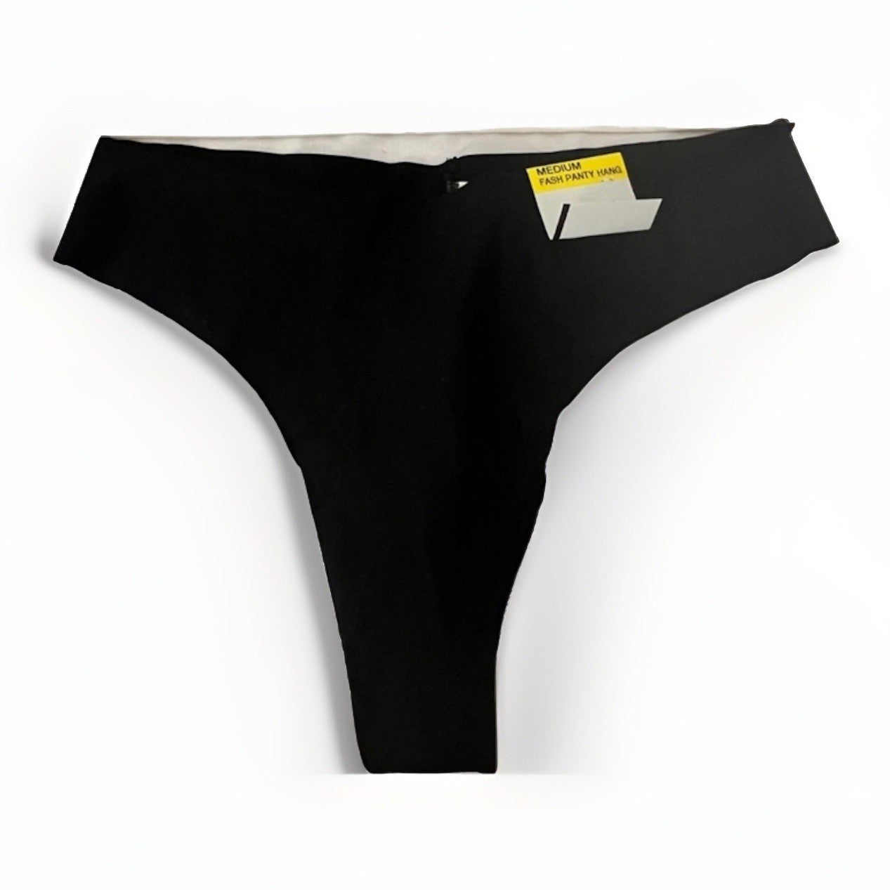 Jenni Women's No-Show Thong Underwear Black M