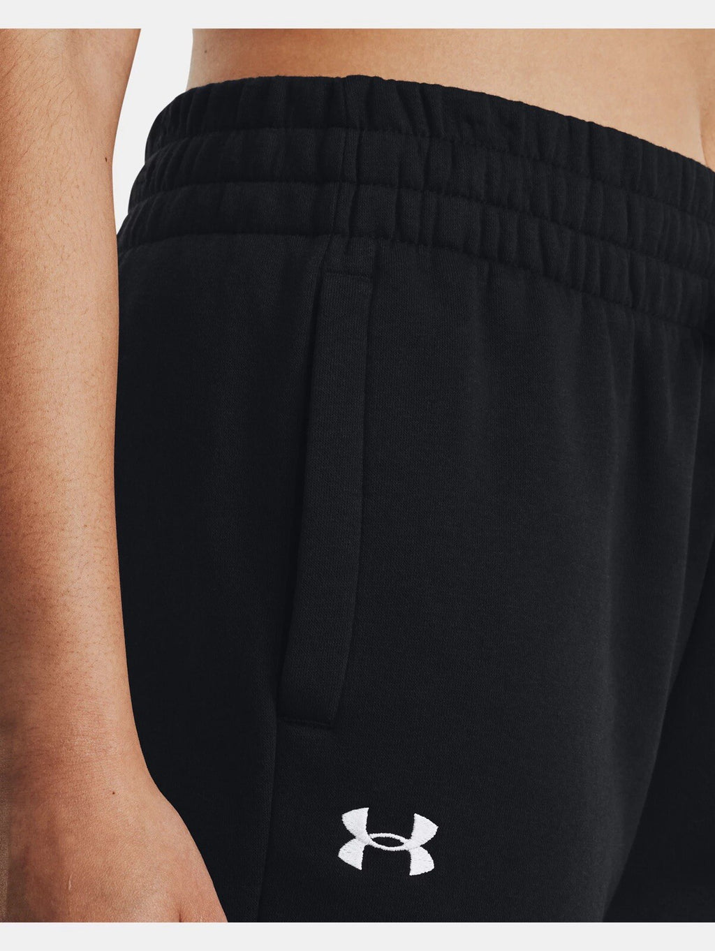 Under Armour Women's Rival Fleece Joggers Size S Black