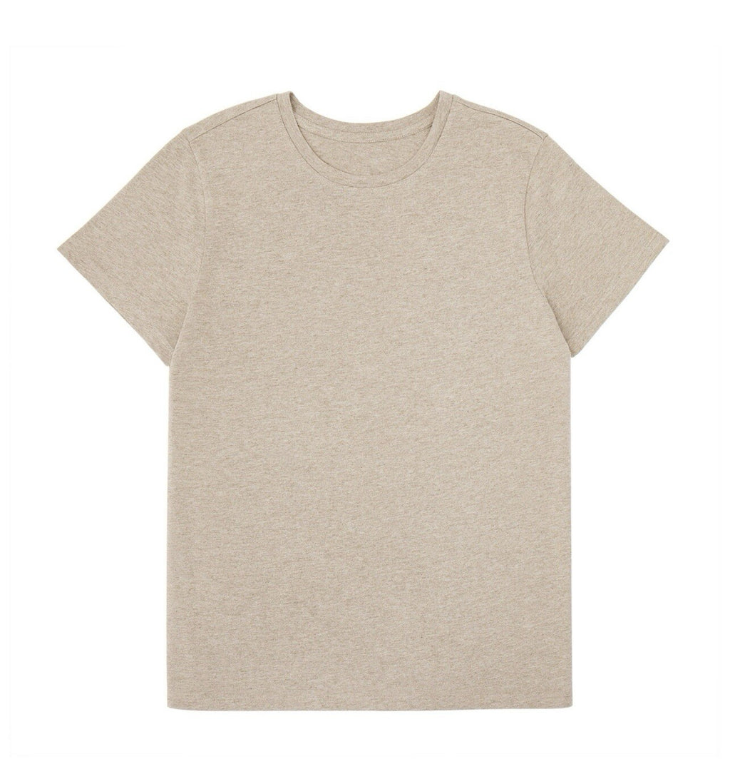 Members Mark Women's Essential Short Sleeve Relaxed Fit Crewneck Tee Size L