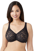 Wacoal 65547 Halo Lace Full Figure Underwire Bra Black 36C