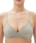 GAP GapBody Women's Breathe Full Coverage Bralette GPW00153 Grey M