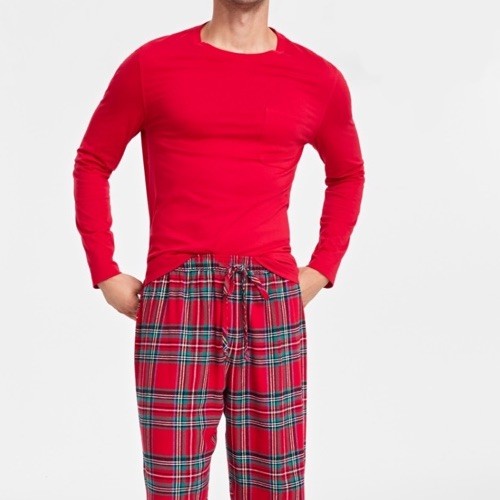 Family Pajamas  Men's Mix It Brinkley Plaid Family Shirt Only M