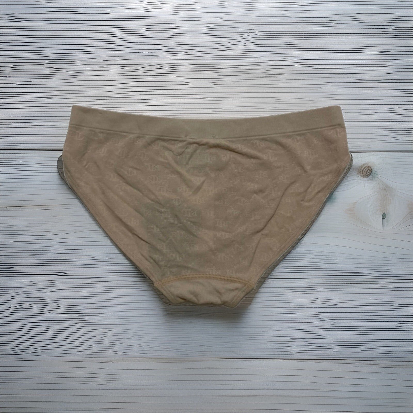 Ralph Lauren LRL Monogram Mesh Bikini Panty Women's Underwear XS