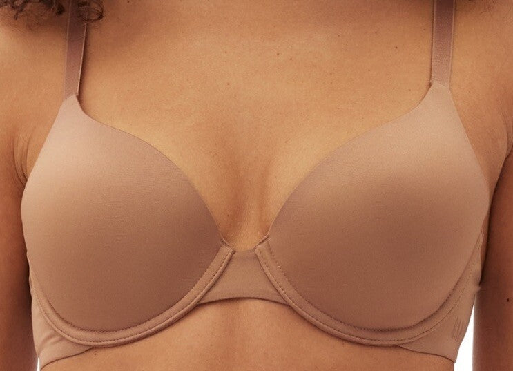 GAP GapBody Everyday Essentials T-Shirt Bra Beige Size 34B MSRP