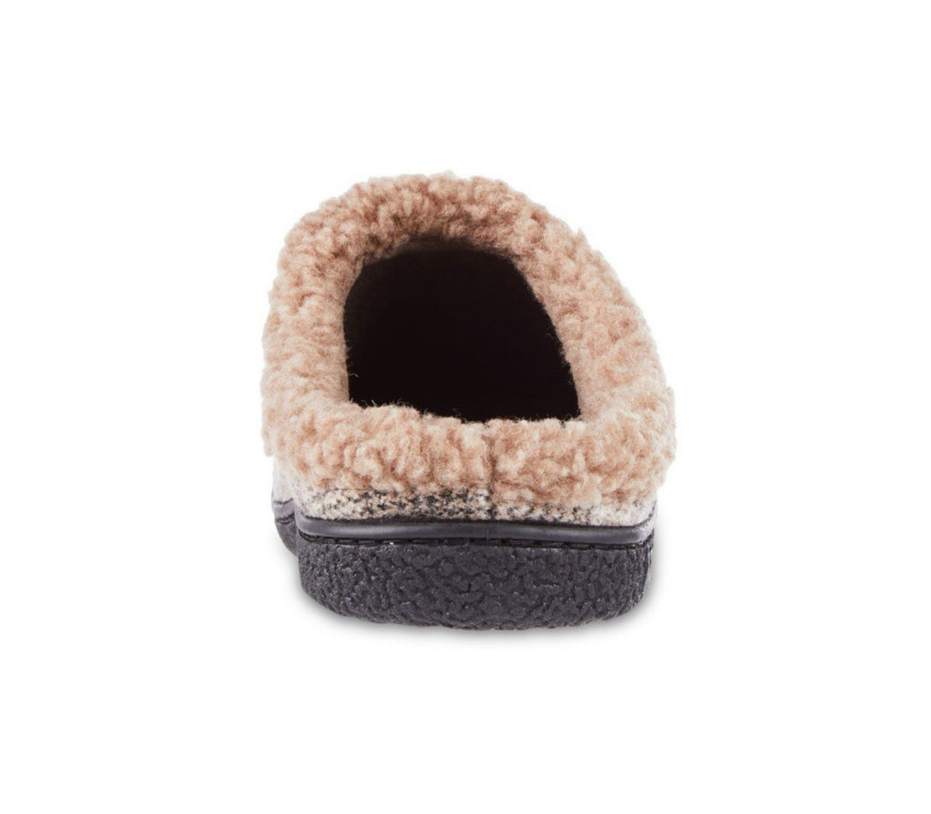Isotoner Memory Foam Slippers Eco Comfort Dark Chocolate MD XL 11-12